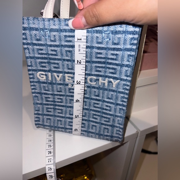 SOLD!!! NWT Givenchy Mini Denim Tote Bag - Picture 6 of 9
